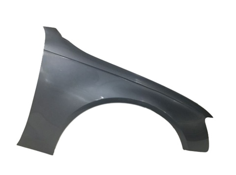 Audi A4 B8 12-15r LIFT prawy błotnik szary LX7R