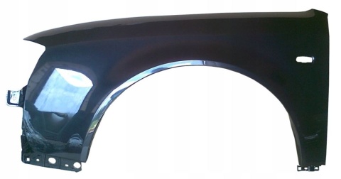 Audi A6 C5 02-05 lewy błotnik czarny met LZ9W