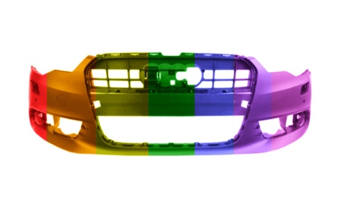 Audi A6 C7 4G 10-14r zderzak przedni Każdy Kolor