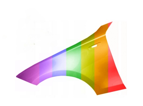 BMW 1 E81 E82 E87 E88 04-13r błotnik lewy Każdy kolor