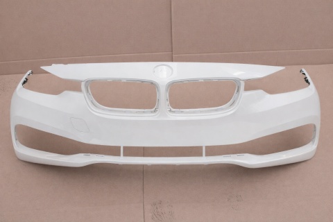 BMW 3 F30 F31 LIFT 15-19r. Zderzak przedni biały 300