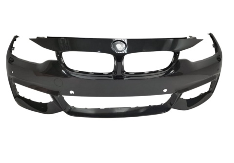 BMW 4 F32 F33 F82 F83 13-17r. Zderzak przedni czarny 475