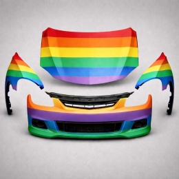 Golf 5 , 6 Plus maska, błotniki, zderzak w kolorze LA7W, LC9Z i inne