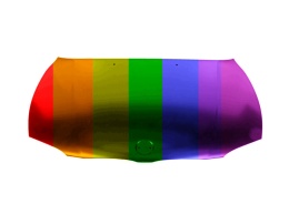 Maska do BMW 1 E81 E82 E87 E88 04-13r Każdy kolor