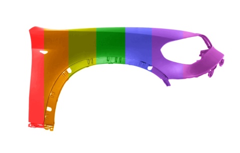 BMW X5 E70 LIFT 10-13r. Błotnik prawy Każdy kolor