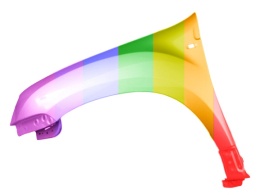 Dacia Duster 1 10-17r błotnik lewy Każdy kolor