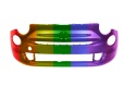 Fiat 500 (312) 15-23r. POP zderzak przedni Każdy Kolor