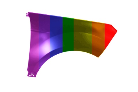 Ford EcoSport 13-22r. błotnik prawy Każdy kolor