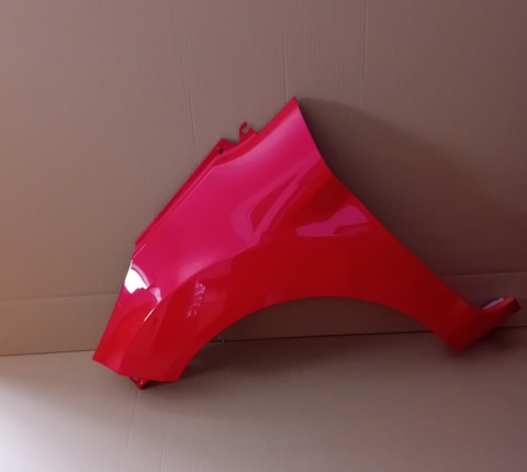 Ford Fiesta Mk7 (JA8) 08-17r błotnik lewy czerwony K9