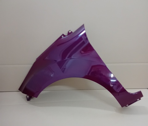 Ford Fiesta Mk7 (JA8) 08-17r błotnik lewy fioletowy M9