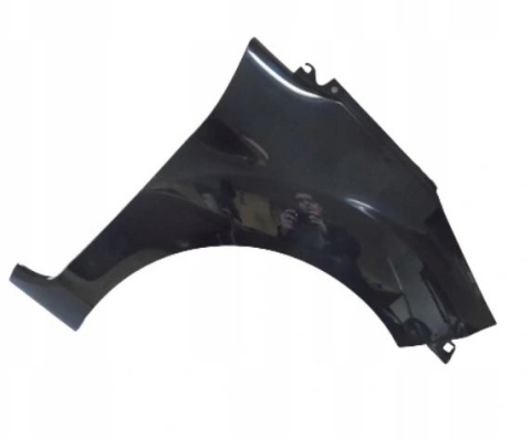 Ford Fiesta Mk7 (JA8) 08-17r błotnik prawy czarny D9