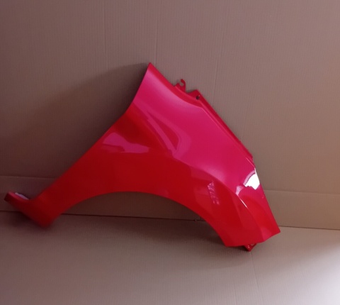 Ford Fiesta Mk7 (JA8) 08-17r błotnik prawy czerwony K9