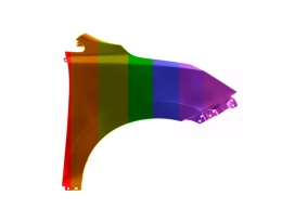 Hyundai Tucson II (ML) 10-15r błotnik prawy Każdy kolor