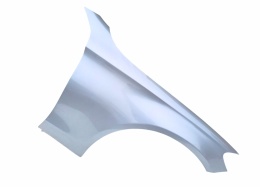 Mercedes C W205 S205 r.14-21 błotnik prawy srebrny 775