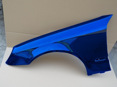 Mercedes E W211 S211 r.02-09 błotnik lewy niebieski 359