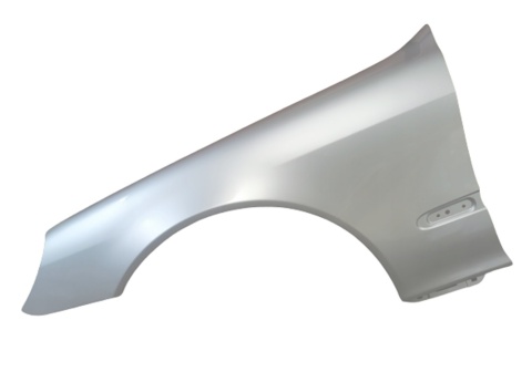 Mercedes S W220 r.98-05 błotnik lewy srebrny 744