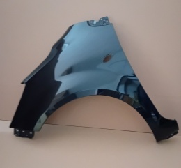 Opel Agila B 08-15r błotnik lewy czarny GAB