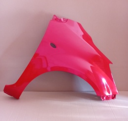 Opel Agila B 08-15r błotnik prawy czerwony ZFCB