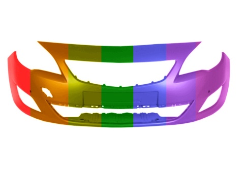 Opel Astra 4 J 09-12r Zderzak przedni Każdy kolor