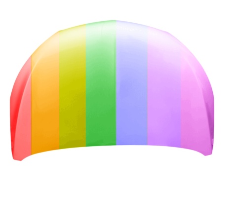 Opel Mokka X 16-20r Maska Każdy kolor