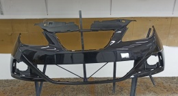 Seat Ibiza IV 6J 08-12r zderzak przedni czarny LC9Z