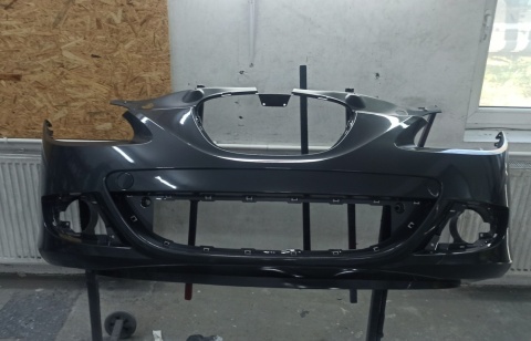 Seat Leon 2 1P 05-09r Zderzak przedni szary LS7Z