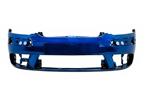 VW Golf 5 V PLUS 05-09r zderzak przedni niebieski LD5Q