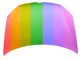 VW Golf 6 (5K) 08-13r Maska Każdy Kolor