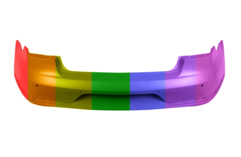 VW Passat B7 Sedan 10-14r zderzak tylny Każdy Kolor