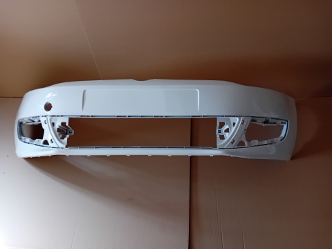 VW Polo 6R 6C 09-13r zderzak przedni białym LB9A