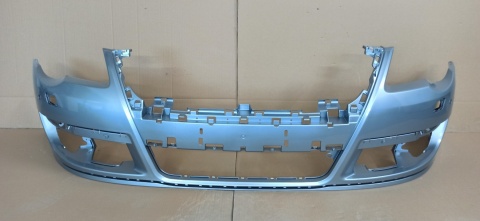 VW Passat B6 3C 05-10 zderzak przedni srebrny LB5M