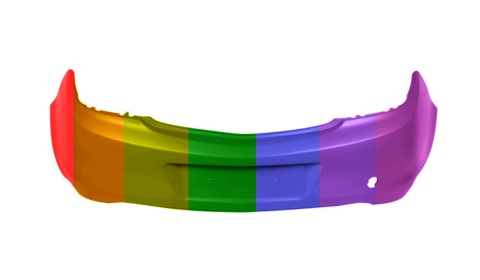 Opel Insignia A HATCHBACK SEDAN 08-13r zderzak tylny Każdy kolor