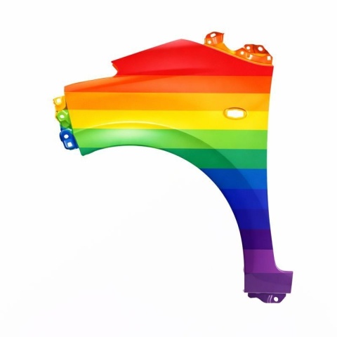 Citroen C1 II 14-22r błotnik lewy Każdy kolor