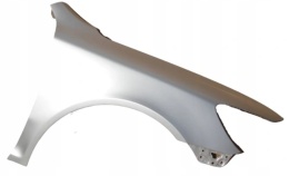 Skoda Octavia 2 II 1Z 09-13r prawy błotnik srebrny LA7W