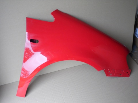 VW Caddy 2K 04 -10 r prawy błotnik czerwony LY3D