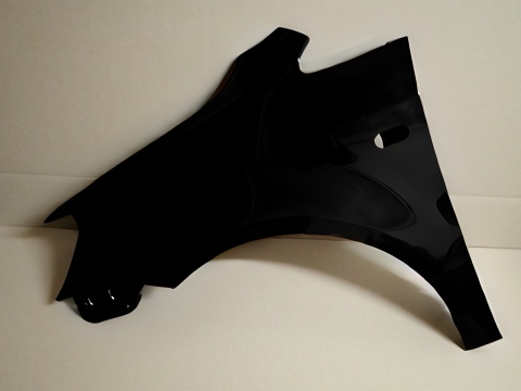 VW Caddy 3 III 2K 11-15r lewy błotnik czarny LC9X