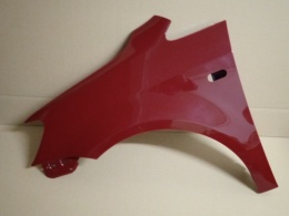 VW Caddy 3 III 2K 11-15r lewy błotnik czerwony LL3U