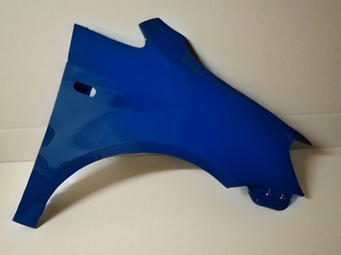 VW Caddy 3 III 2K 11-15r prawy błotnik niebieski LH5X