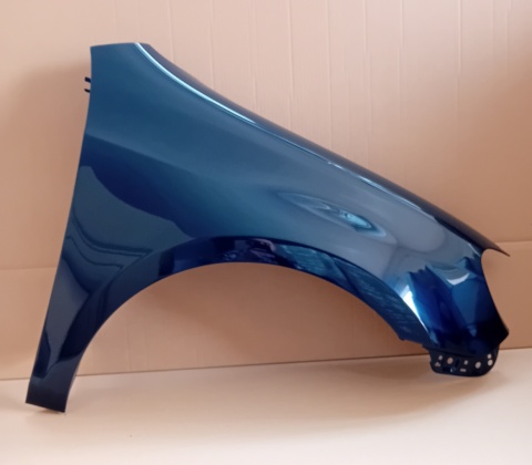 VW Golf 6 5K 08-13r prawy błotnik niebieski LC5M