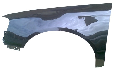 VW Passat B6 3C 05-10 lewy błotnik brązowy metalik LC8Z