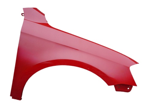 VW Passat B7 10-14r prawy błotnik czerwony LY3D