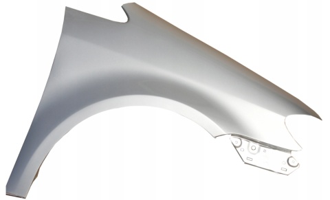 VW Touran 1T2 07-10r Lift prawy błotnik srebrny LR7L