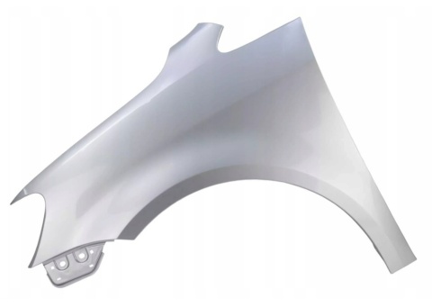 VW Touran 1T3 11-15r lewy błotnik srebrny LA7W