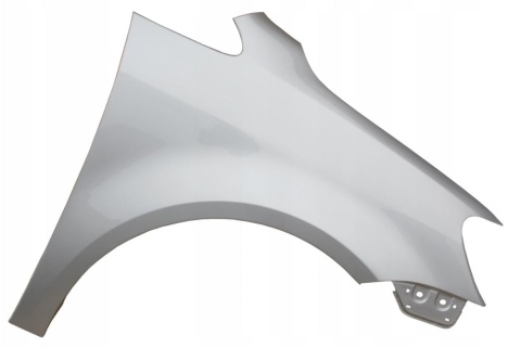 VW Touran 1T3 11-15r prawy błotnik srebrny LA7W