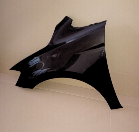 VW Touran 5T 2015- lewy błotnik czarny LC9X