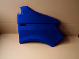 VW Transporter Multivan T6 15-19r błotnik prawy niebieski LA5H